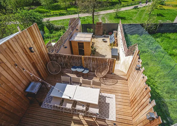 Hébergement de vacances La Maison D'ambre - Jacuzzi - Sauna- Clim