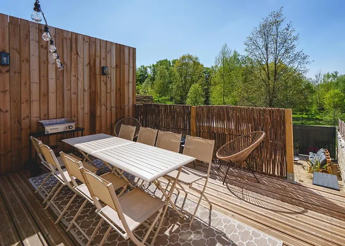 La Maison D'ambre - Jacuzzi - Sauna- Clim *